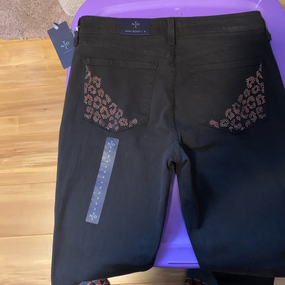 NYDJ Billie Mini Boot in Brown Size 6